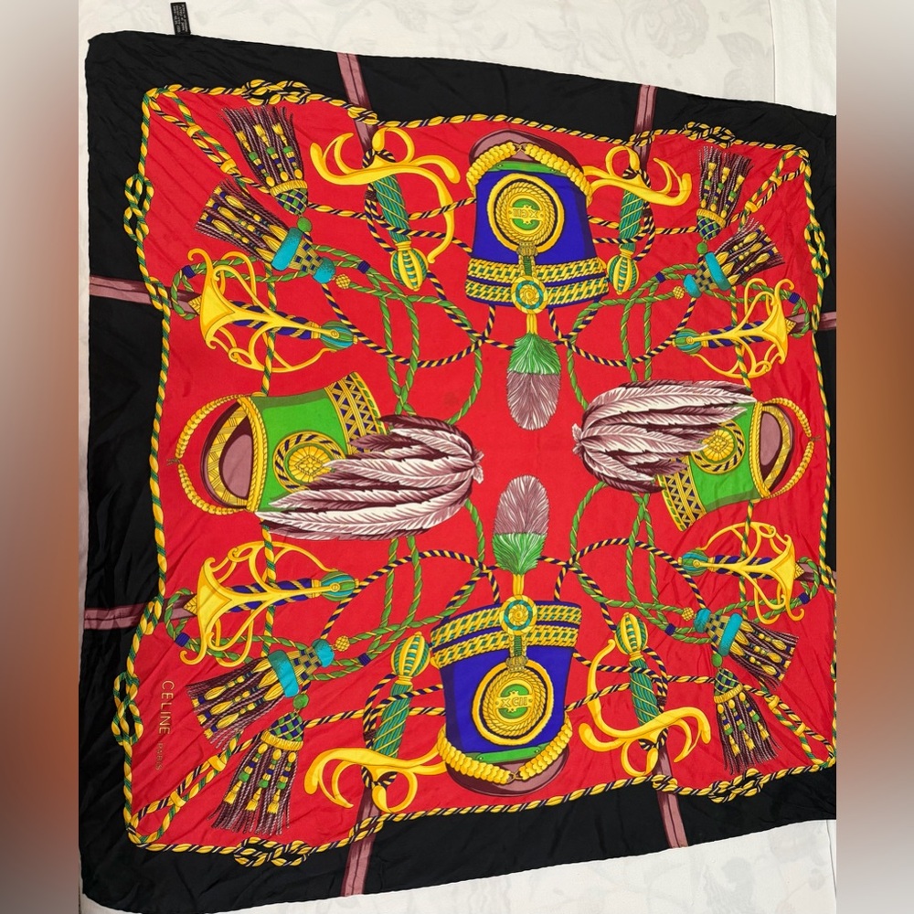 CELINE SILK SCARF